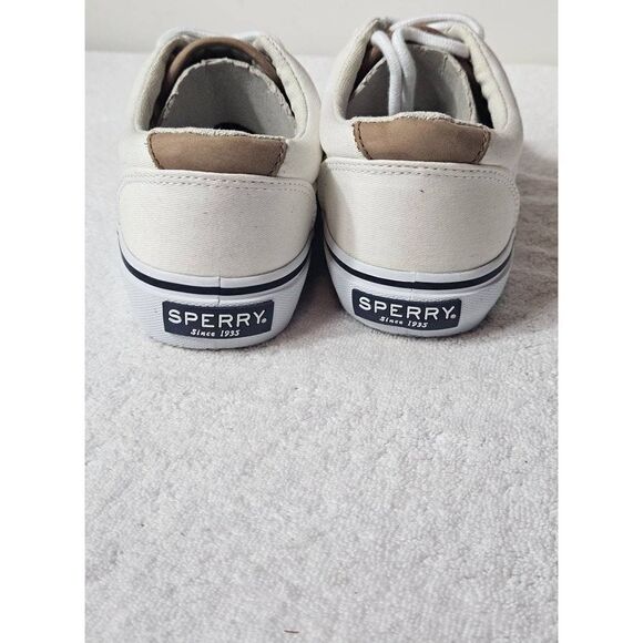 Sperry mens top sider canvas shoes Nwob - Picture 6 of 9